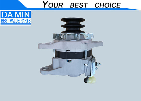 FVR 6SD1 Generator 8943991571 Pulley 2 Groove 3 Pin Electrical Plug 24V 40A Alternator Cooling Fan Phần bên ngoài động cơ xe tải