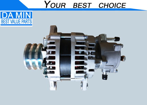 Máy phát điện 24V 80A 8973515741 Động cơ 4HF1 4HG1 4HJ1 Với máy bơm chân không 2 chân Plug Phần cơ thể nhôm