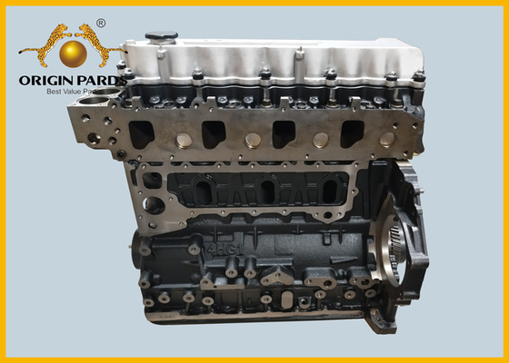 4HG1 Động cơ khỏa thân Bao gồm các bộ phận bên trong khối xi lanh và đầu xi lanh như bộ lề Crankshaft Camshaft 4HG1 Động cơ dài