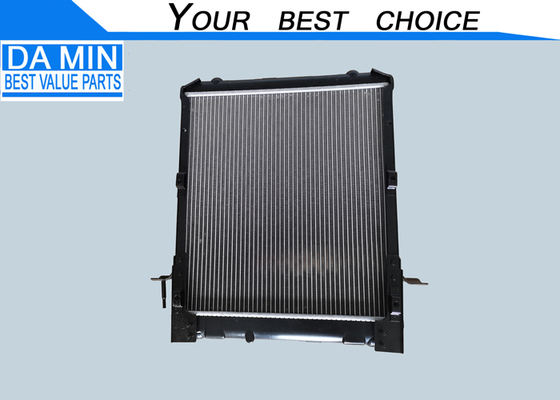 Bộ tản nhiệt 4HG1 8971771931 NPR NQR, bộ phận làm mát động cơ, chiều cao lõi 530mm, chiều rộng lõi 490mm, bình nước nhôm-nhựa