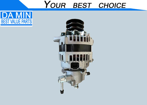 Máy phát điện 24V 80A 8973515741 Động cơ 4HF1 4HG1 4HJ1 Với máy bơm chân không 2 chân Plug Phần cơ thể nhôm