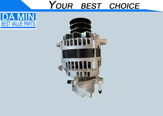 Máy phát điện 24V 80A 8973515741 Động cơ 4HF1 4HG1 4HJ1 Với máy bơm chân không 2 chân Plug Phần cơ thể nhôm