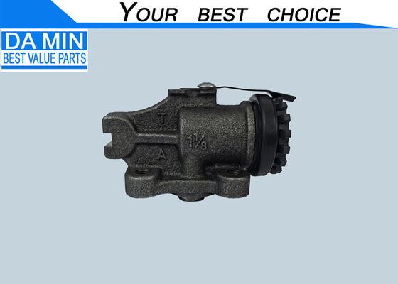 4HG1 4HK1 NKR NPR Vòng xoay xi lanh 8971709500 Phía trước trái phanh trống xi lanh phía trước 1 1/8 "Piston Gear 16 răng Isuzu Truck phanh