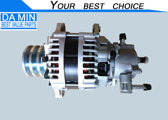 Máy phát điện 24V 80A 8973515741 Động cơ 4HF1 4HG1 4HJ1 Với máy bơm chân không 2 chân Plug Phần cơ thể nhôm